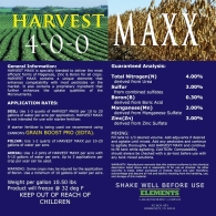 Harvest Max 4-0-0