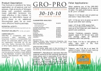 Gro Pro 30-10-10 w/Micros